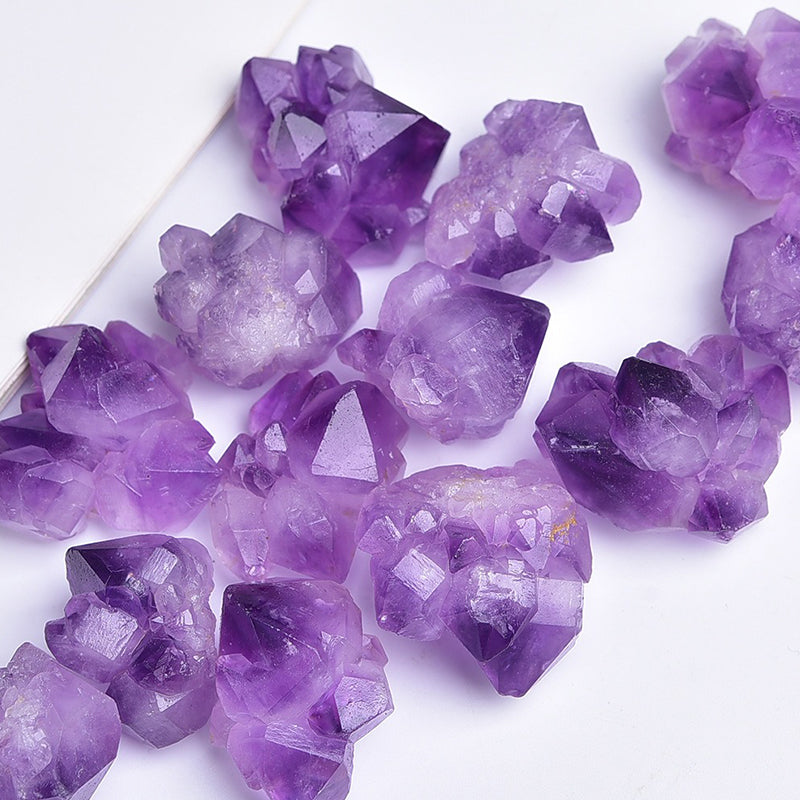 Amethyst Flower Crystal - Raw Energy for Inner Peace & Calm