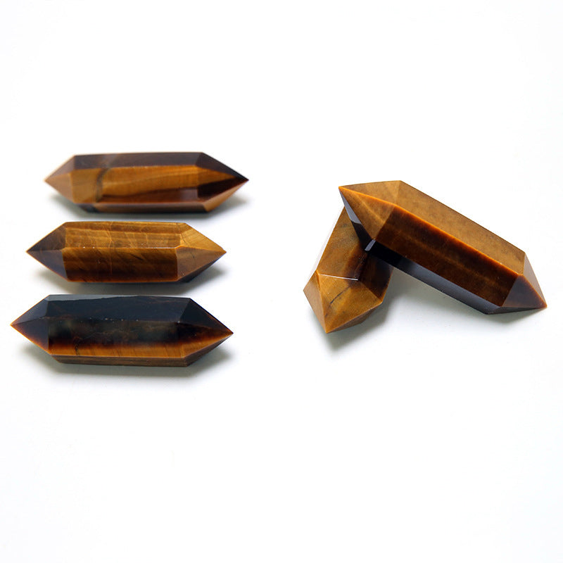 Tiger Eye Crystal Double Terminated - Enhance Your Mind, Body and Spirit