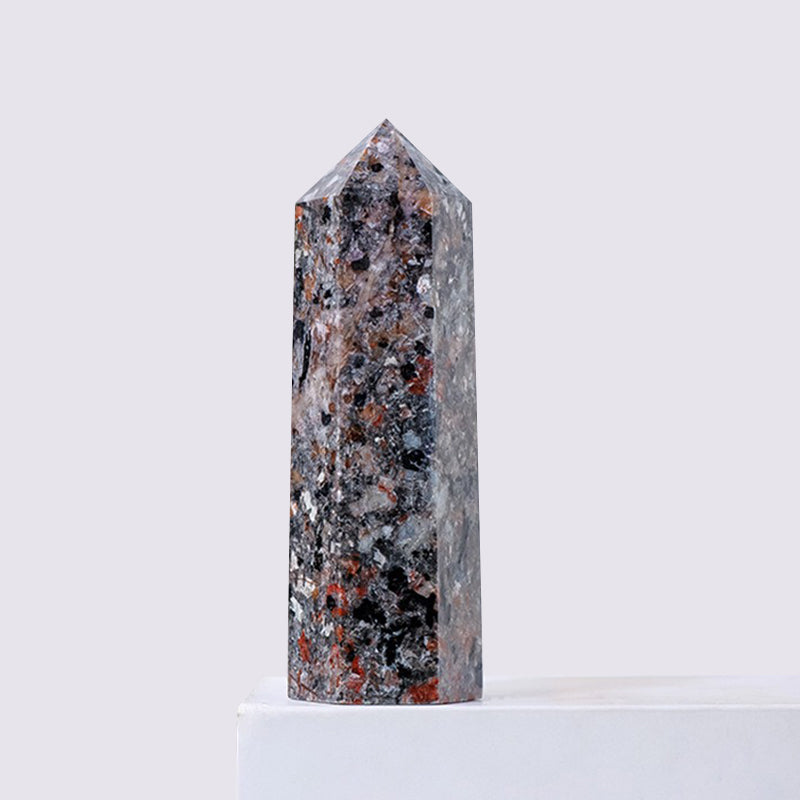 Flame Stone Tower - Emotional Stability & Spiritual Growth Energy Balancer