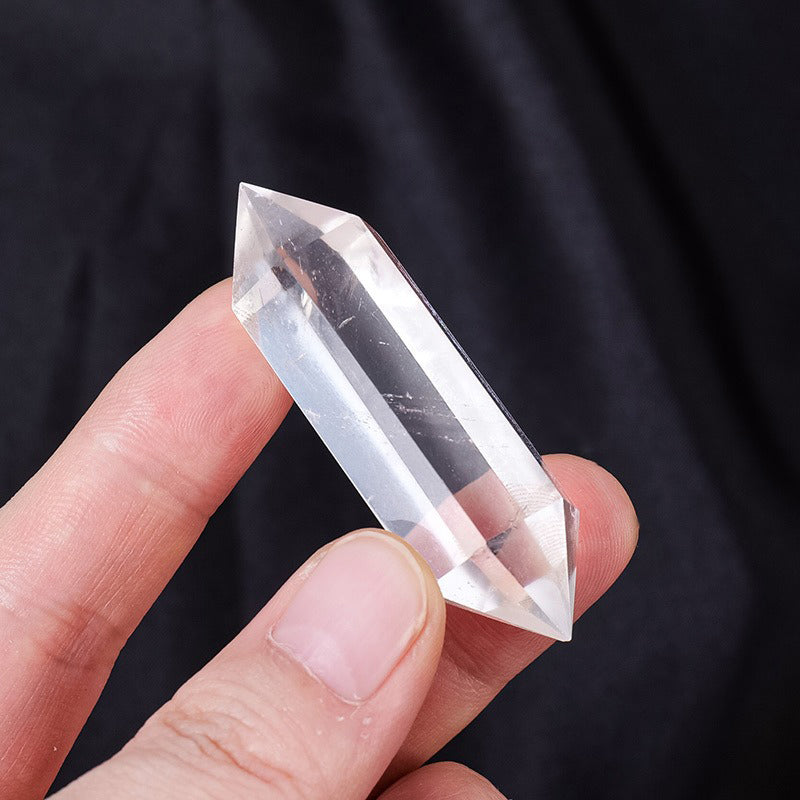 Clear Quartz Double Terminated - Stress Relief & Meditation Enhancer