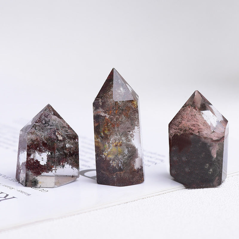 Garden Quartz Tower - Balance Energy, Boost Spirit, Purify Magnetic Field