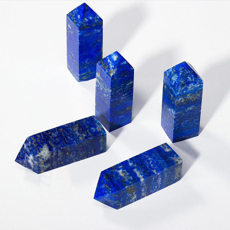 Lapis Lazuli Four-Sided Tower - Enhance Spirituality, Deepen Meditation