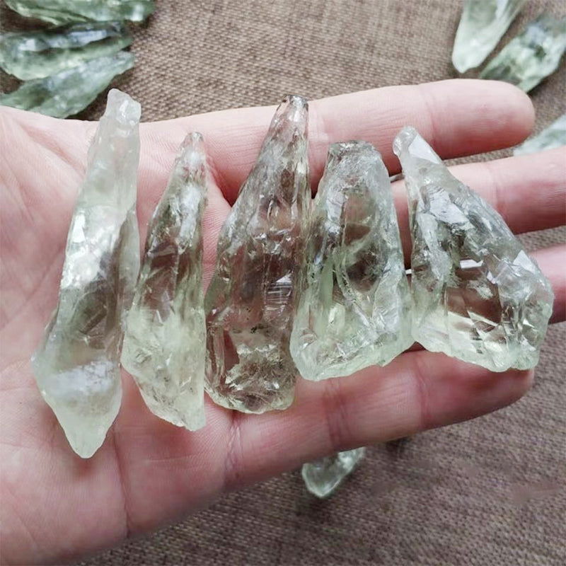 Green Quartz Raw Crystal - Nurture Relationships, Attract Wealth & Protect Against Evil