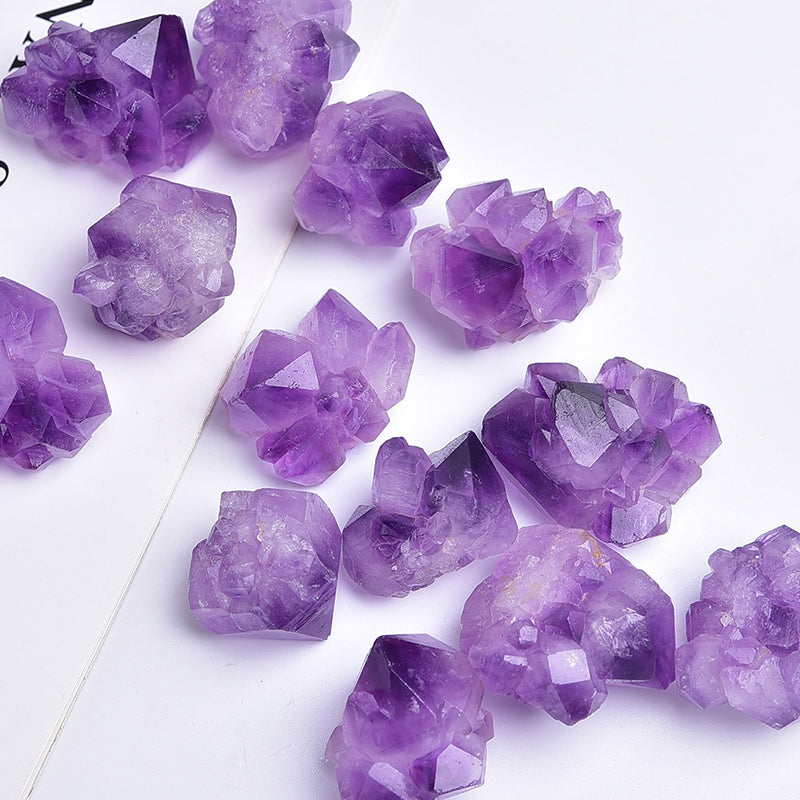 Amethyst Flower Crystal - Raw Energy for Inner Peace & Calm