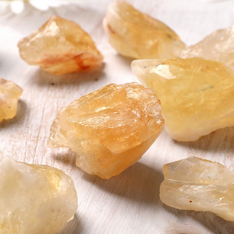 Brazilian Citrine Raw Crystal - Empower Your Life with Confidence, Wealth, & Wisdom