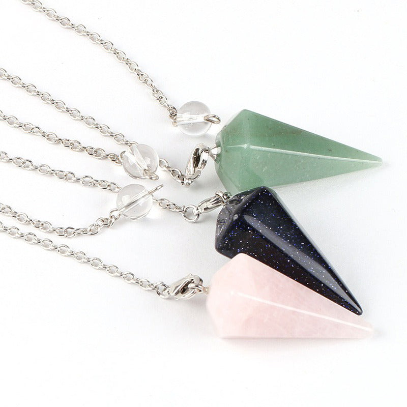 The Mysterious Witch’s Choice: Natural Crystal Pendulum, Magic Accessories