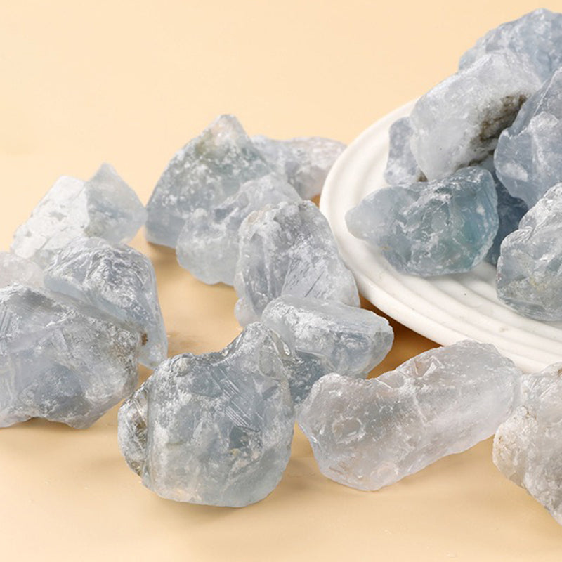 Blue Crystal Stone - Raw Power for Emotional Purity & Dream Enhancement