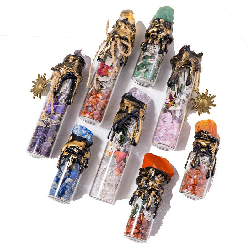 Enchanted Crystal Gravel Bottles，Magic Bottles