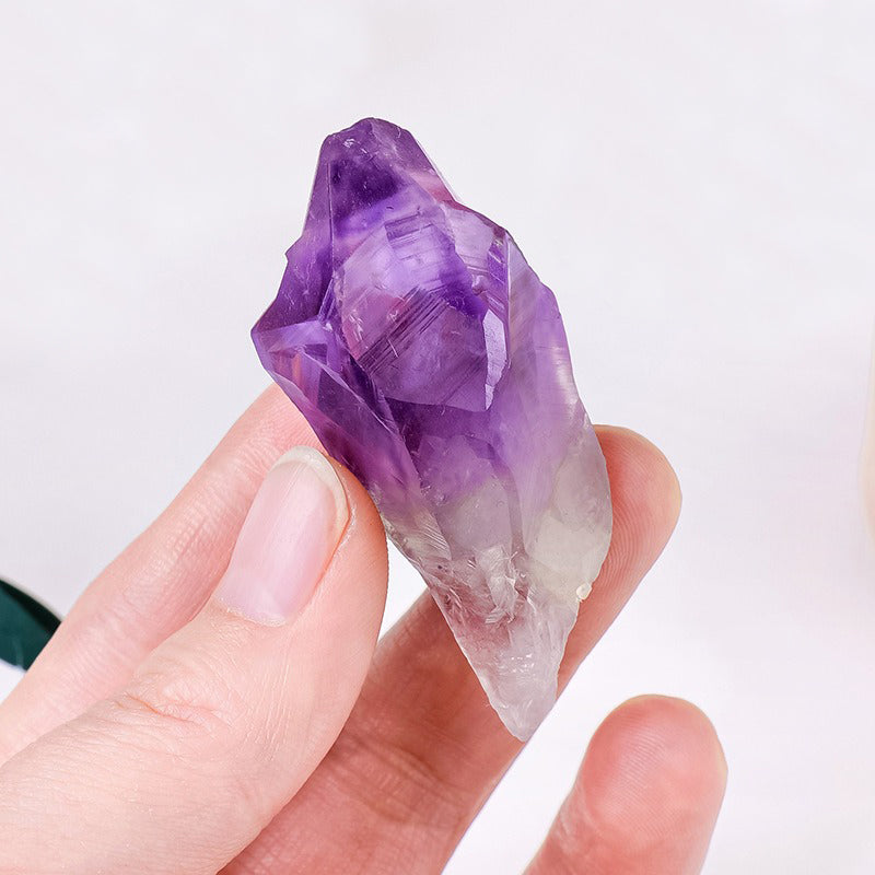 Amethyst Dragon Tooth - Raw Crystal for Emotional & Physical Well-being