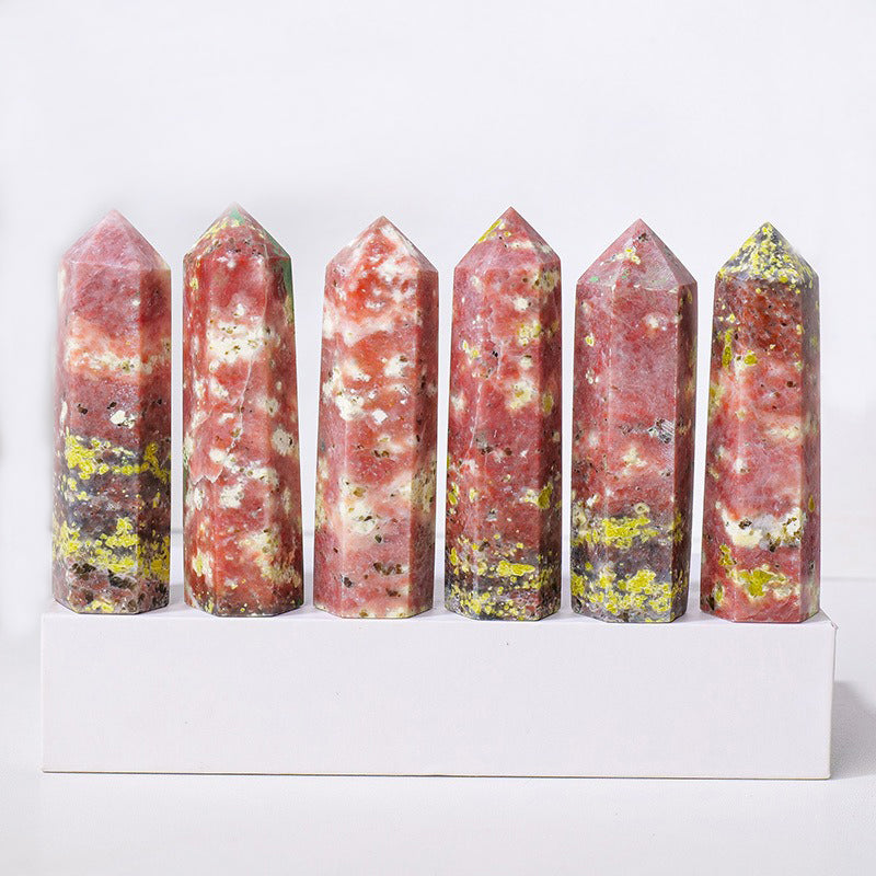 Peach Blossom Stone Tower - Enhance Love Fortune, Attract Positive Energy & Boost Personal Charm