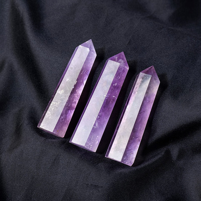 Brazilian Amethyst Crystal Tower - Unlock Your Emotional and Spiritual Potential