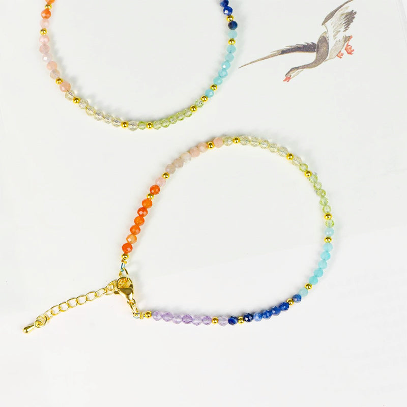 Seven Chakra Crystal Bracelet - Unleash Your Inner Power