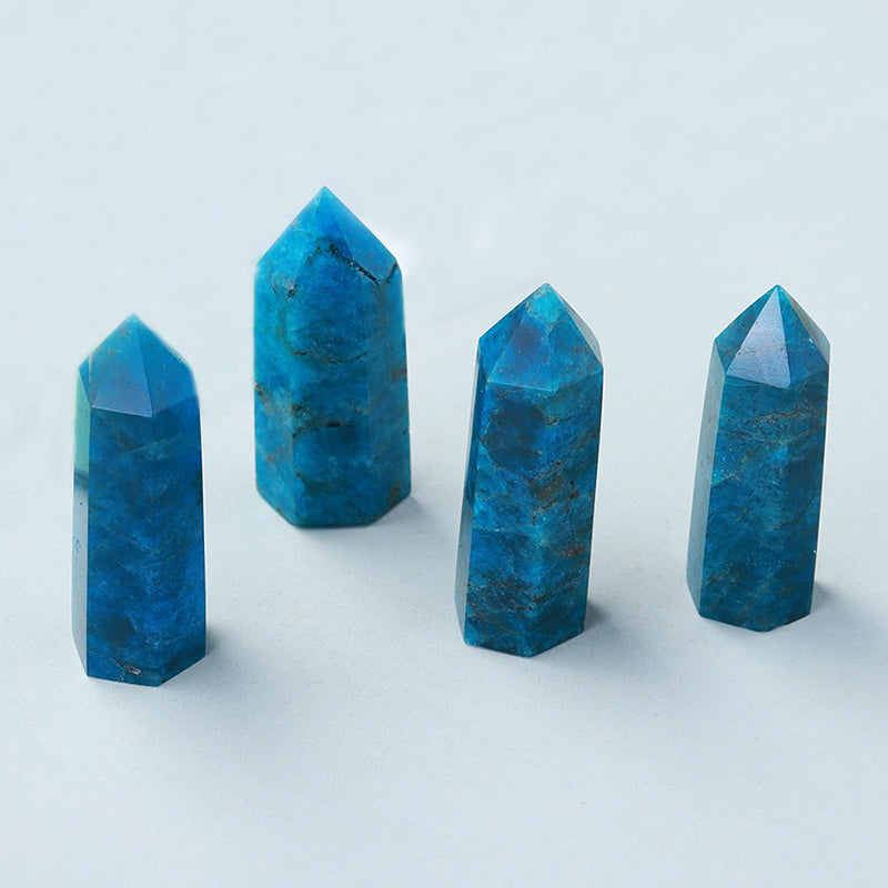 Blue Apatite Tower - Spiritual Enlightenment & Creativity