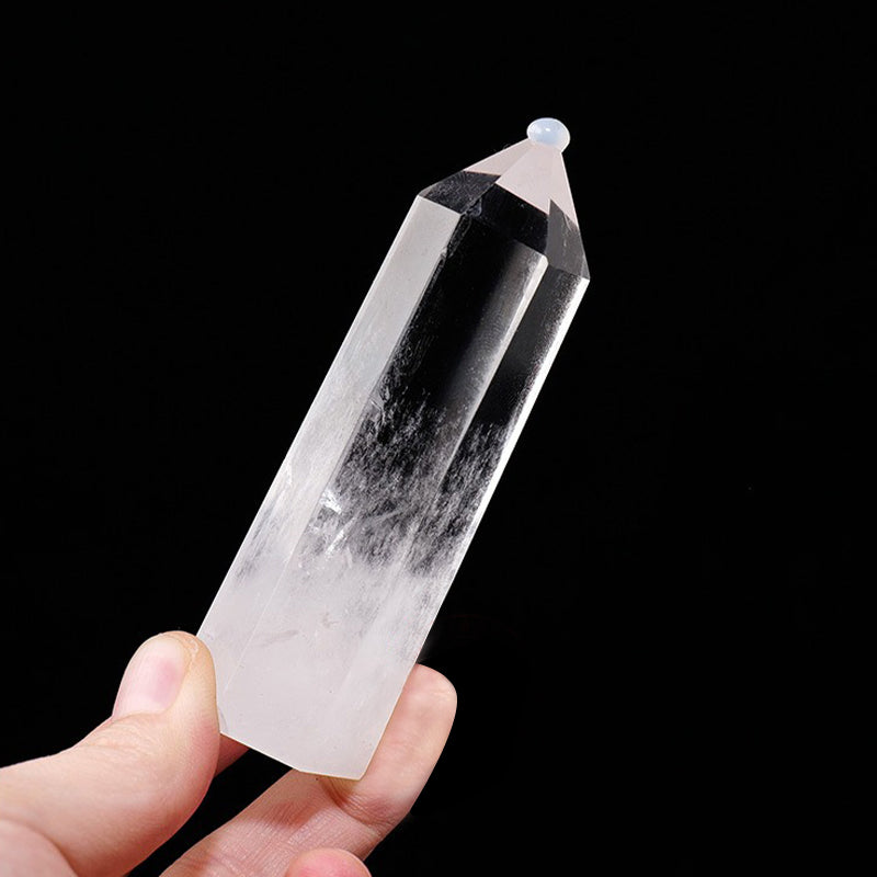 High Quality Clear Quartz Tower - Emotional Soothing, Spiritual Improvement, Overall Energy Boost