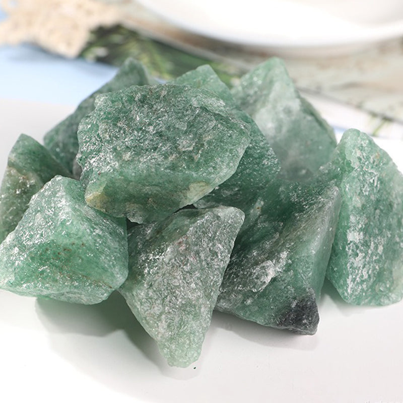 Green Aventurine Raw Crystal - Stabilize Mood, Boost Innovation & Relieve Stress