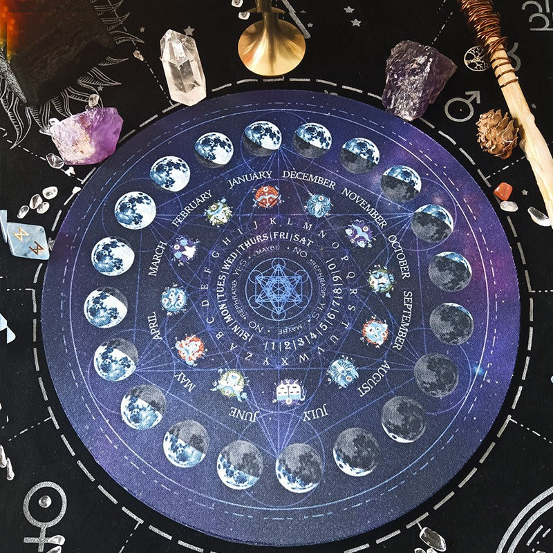 Exclusive for Mysterious Witches: Multifunctional Pendulum Mat & Tarot Ritual Mat