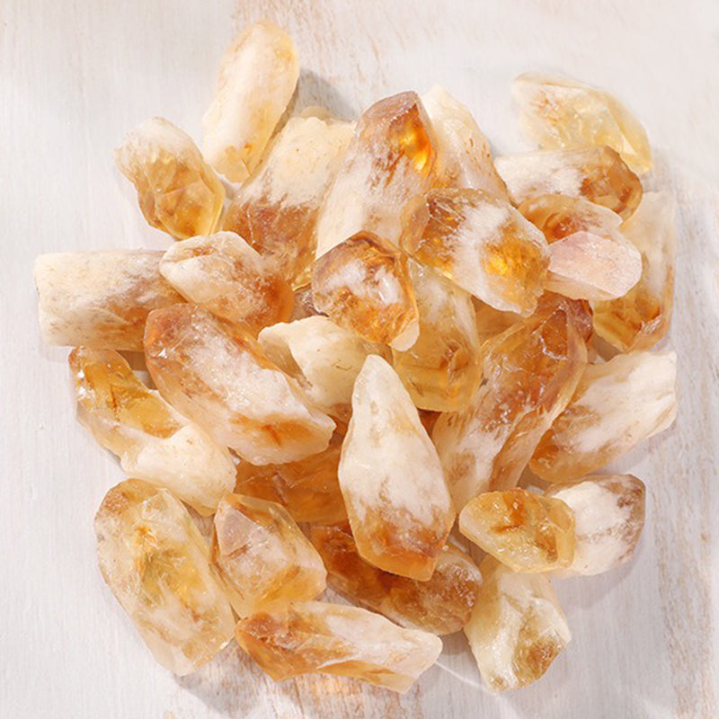 Brazilian Citrine Raw Crystal Flower- Empower Your Confidence, Wealth, & Wisdom