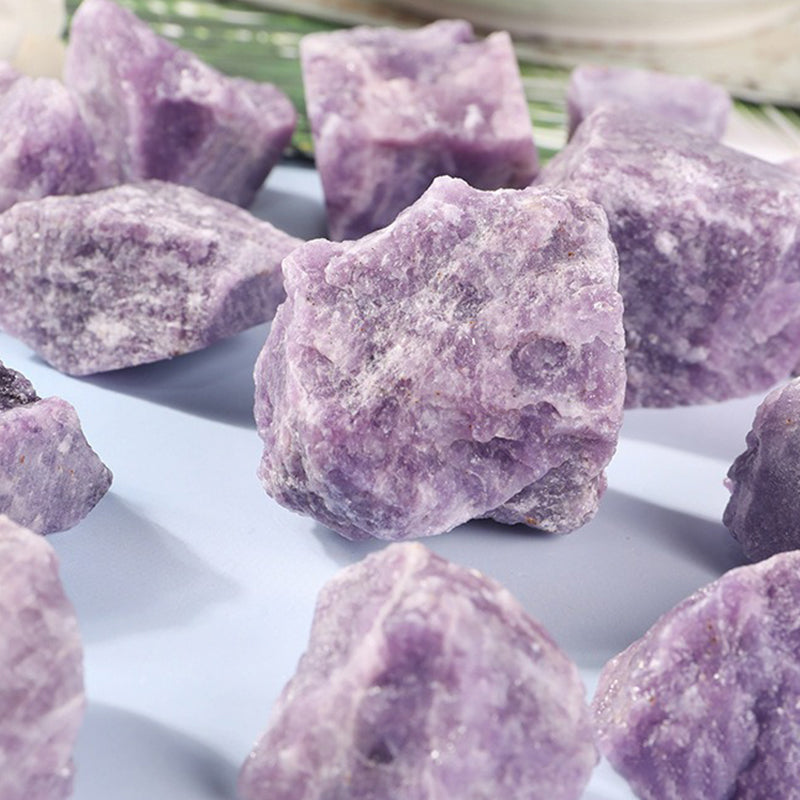 Lepidolite Raw Crystal - Boost Popularity, Balance Mind, Body & Spirit