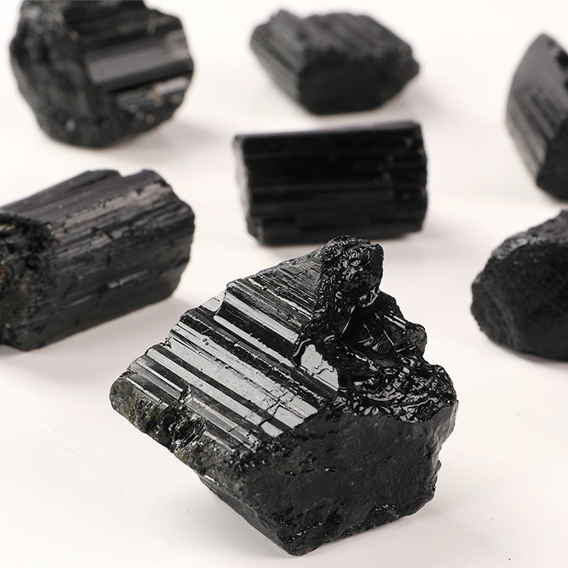 Black Tourmaline Raw Crystal - Protect & Purify, Attract Wealth & Balance Emotions