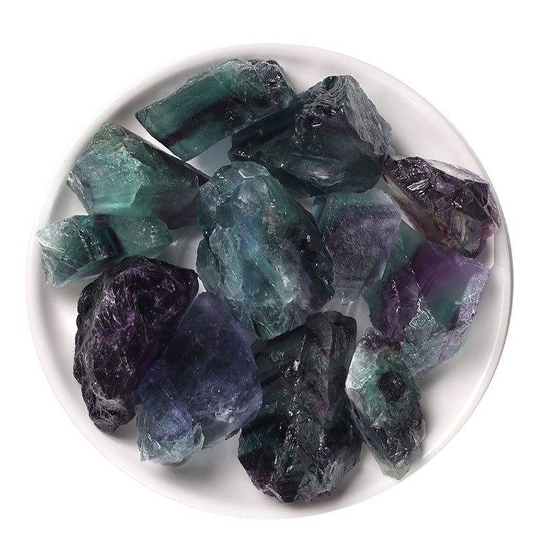 Rainbow Fluorite Raw Crystal - Master Emotion Regulation, Purify Energy & Boost Creativity