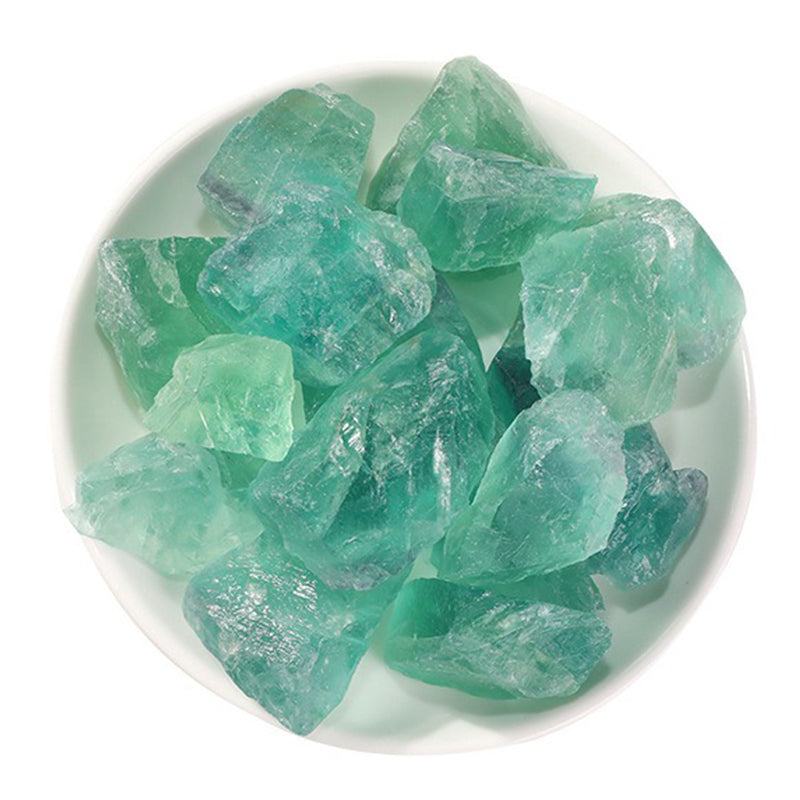 Green Fluorite Raw Crystal - Enhance Mind, Intuition & Creativity