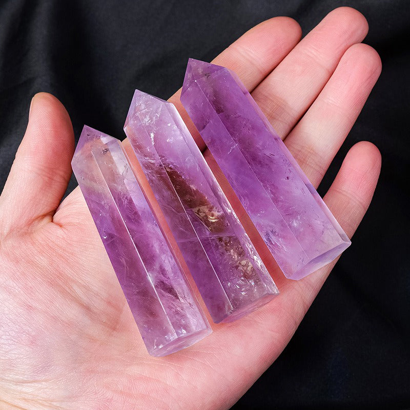 Brazilian Amethyst Crystal Tower - Unlock Your Emotional and Spiritual Potential