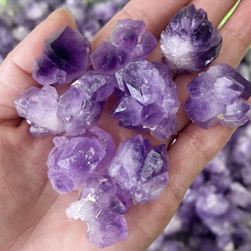 Amethyst Flower Crystal - Raw Energy for Inner Peace & Calm