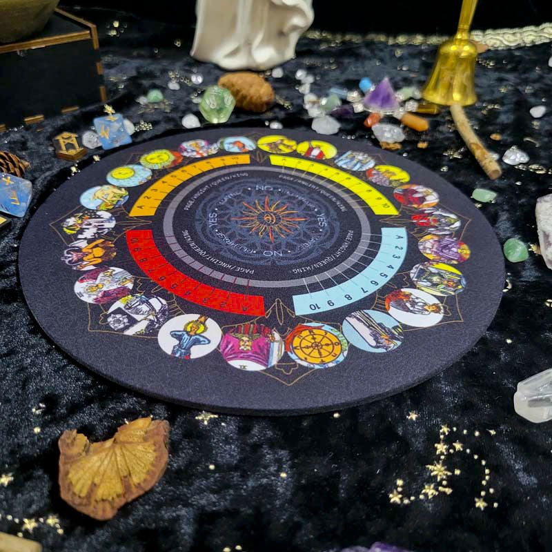 Exclusive for Mysterious Witches: Multifunctional Pendulum Mat & Tarot Ritual Mat