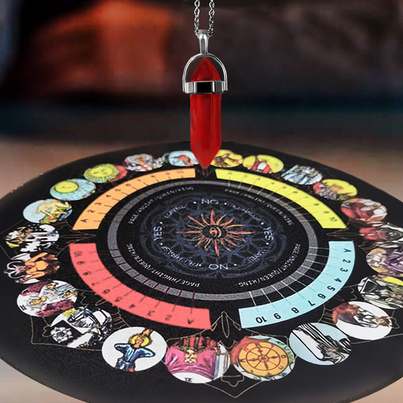 Exclusive for Mysterious Witches: Multifunctional Pendulum Mat & Tarot Ritual Mat