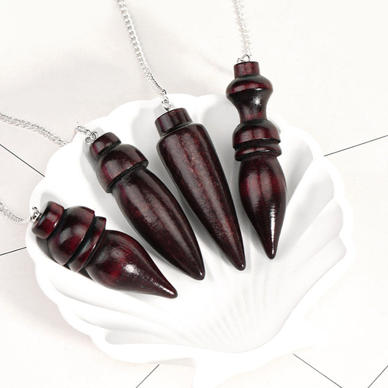 Walnut conical pendulum - a must-have for mystical witch magic