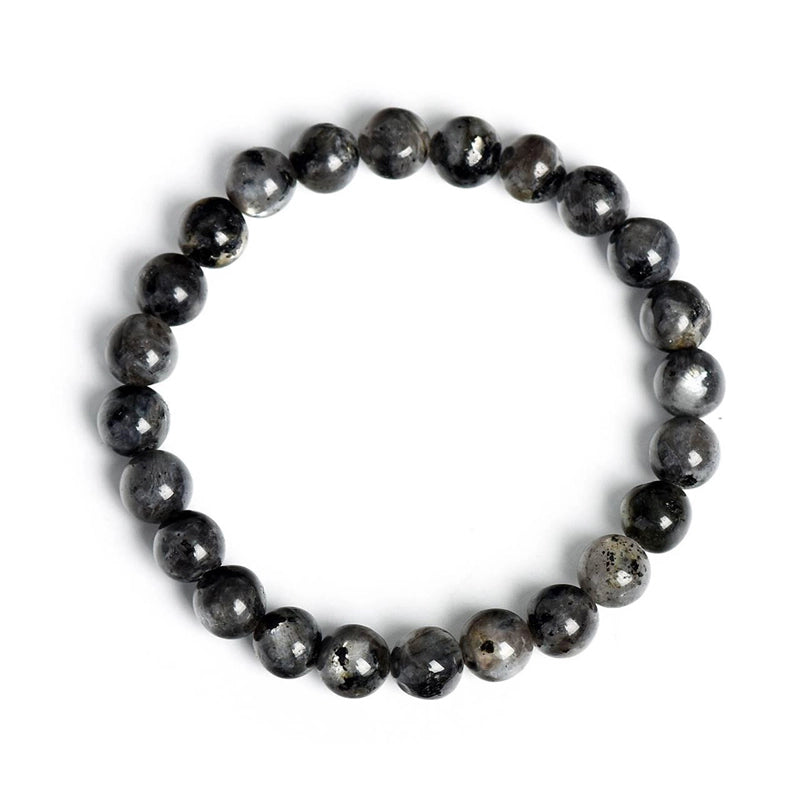 Shimmer Stone bracelet with sparkling 8mm beads by Roline Crystal