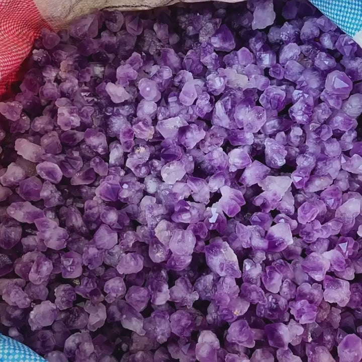 Amethyst Flower Crystal - Raw Energy for Inner Peace & Calm