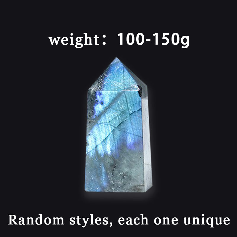 Labradorite Tower - Four-sided Crystal for Spiritual Enhancement