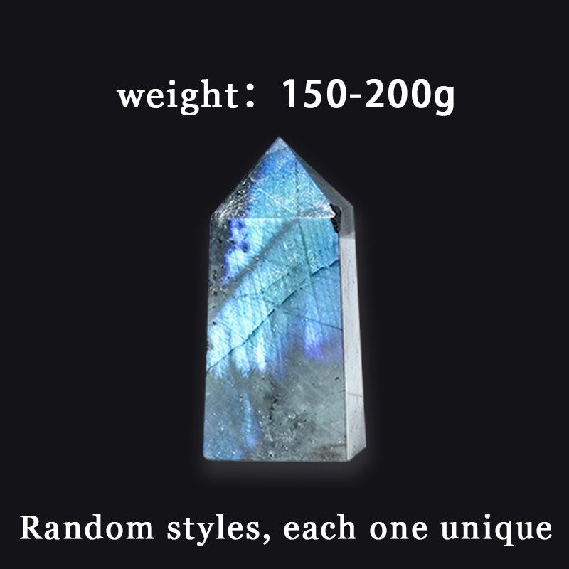 Labradorite Tower - Four-sided Crystal for Spiritual Enhancement