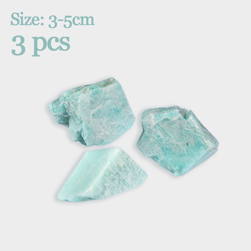 Amazonite Crystal Raw Stone - Boost Self-Confidence, Courage & Communication