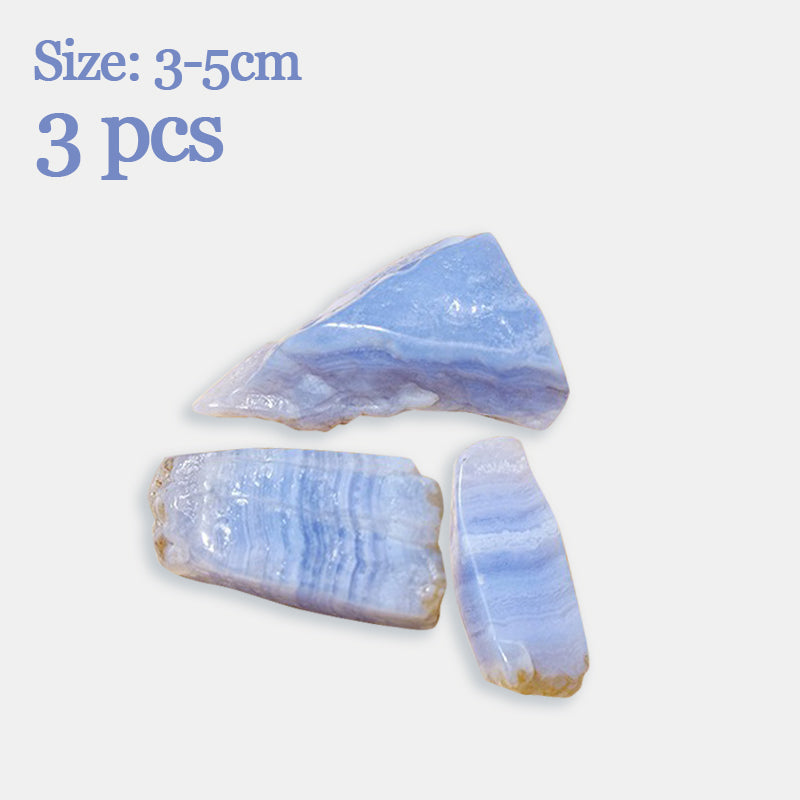 Blue Onyx Healing Stone - Promotes Inner Peace, Reduces Stress, Eases Pain