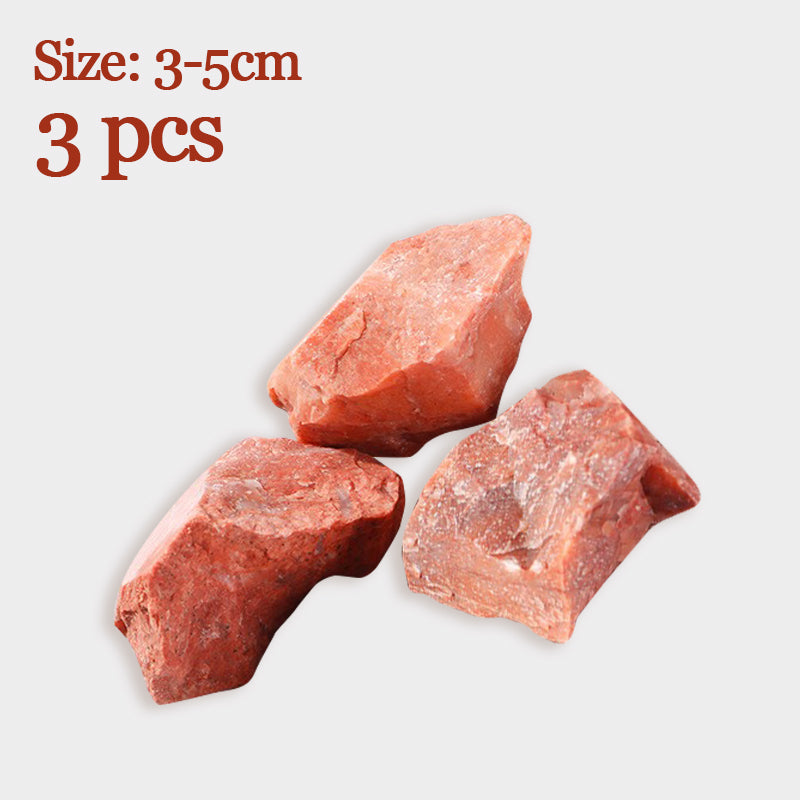 Red Aventurine Raw Crystal - Attract Wealth, Enhance Relationships & Improve Sleep