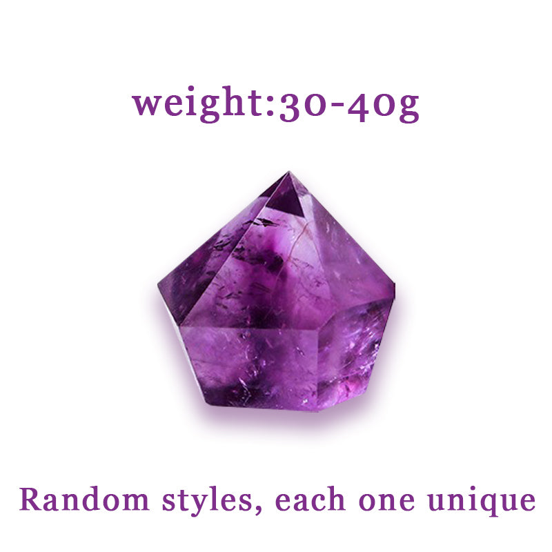 Mini Brazilian Amethyst Tower - The Ultimate Stress Relief and Energy Purification Tool