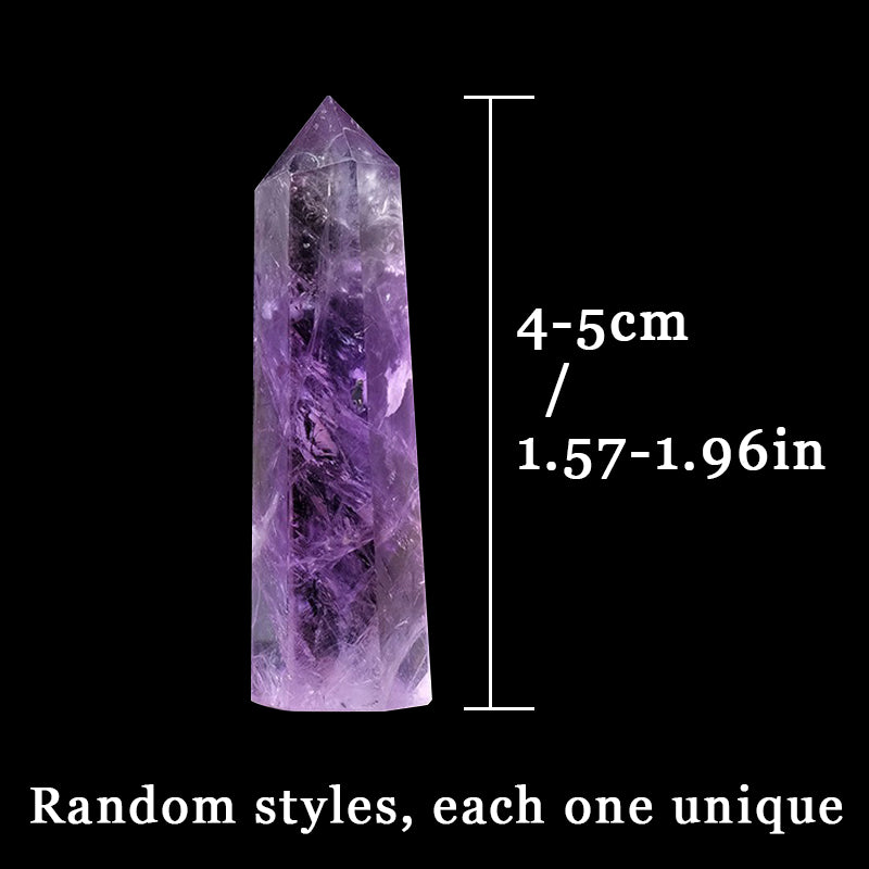 Brazilian Amethyst Crystal Tower - Unlock Your Emotional and Spiritual Potential