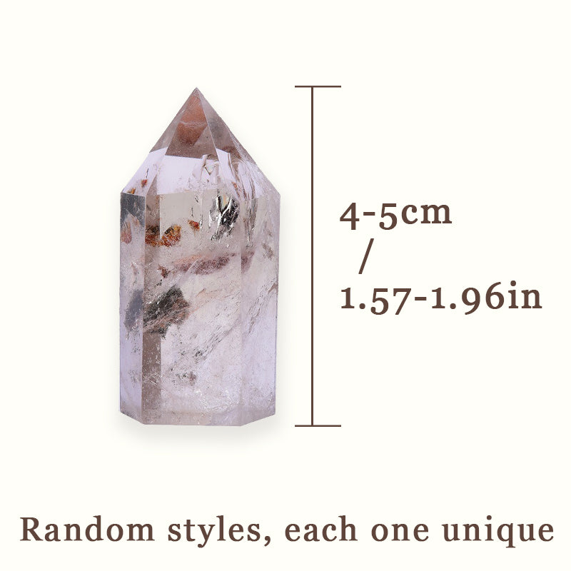 Garden Quartz Tower - Balance Energy, Boost Spirit, Purify Magnetic Field