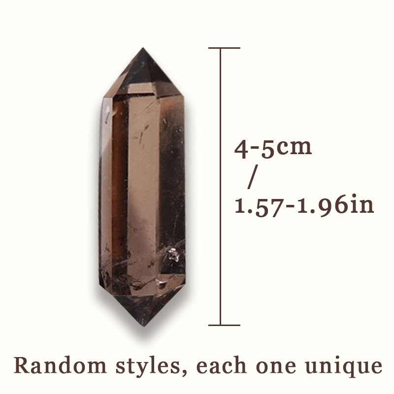 Smokey Quartz Double Terminated - Emotional Regulation & Spiritual Enhancement