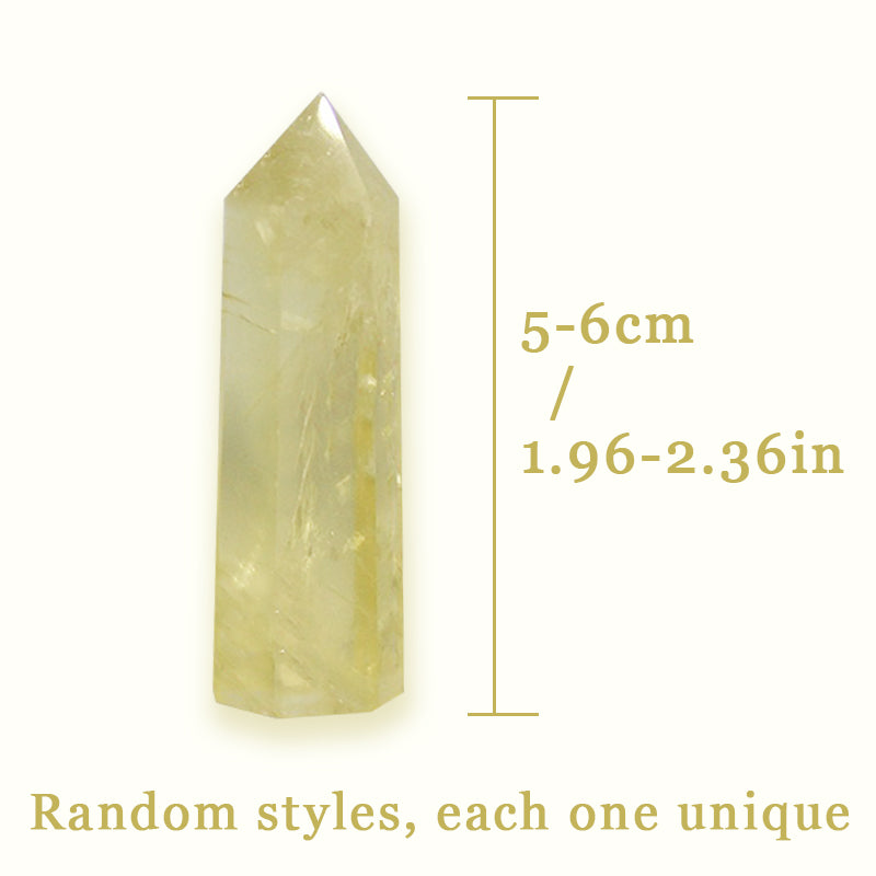 Citrine Tower - Boost Self-Confidence, Relieve Anxiety and Promote Positive Energy