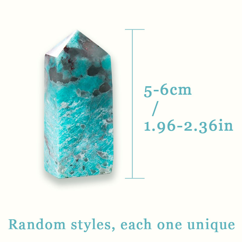 Amazonite Tower - Enhance Meditation, Focus and Creativity