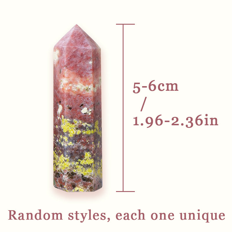 Peach Blossom Stone Tower - Enhance Love Fortune, Attract Positive Energy & Boost Personal Charm