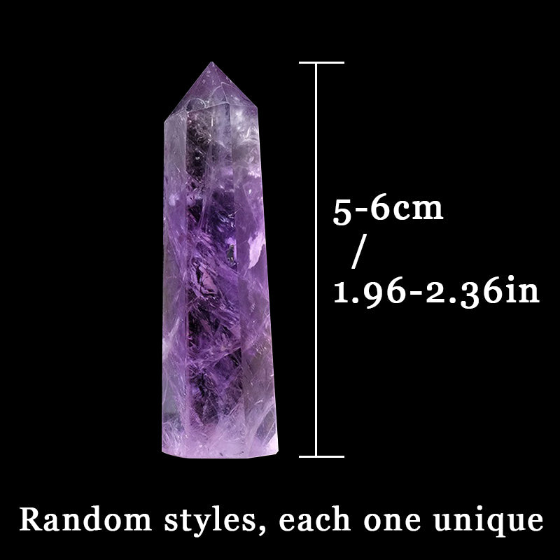 Brazilian Amethyst Crystal Tower - Unlock Your Emotional and Spiritual Potential