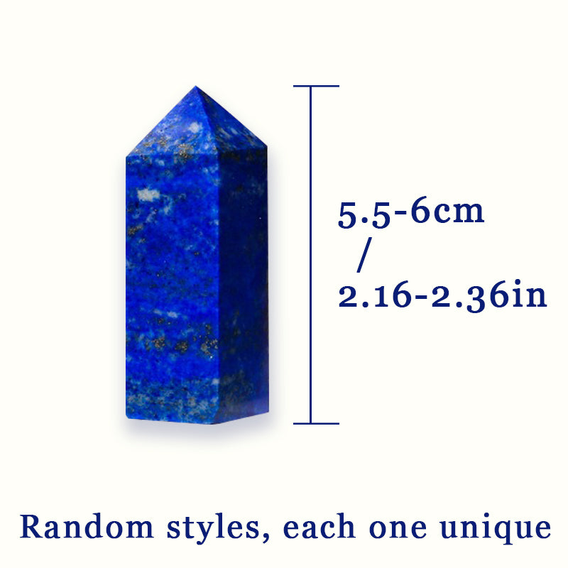 Lapis Lazuli Four-Sided Tower - Enhance Spirituality, Deepen Meditation