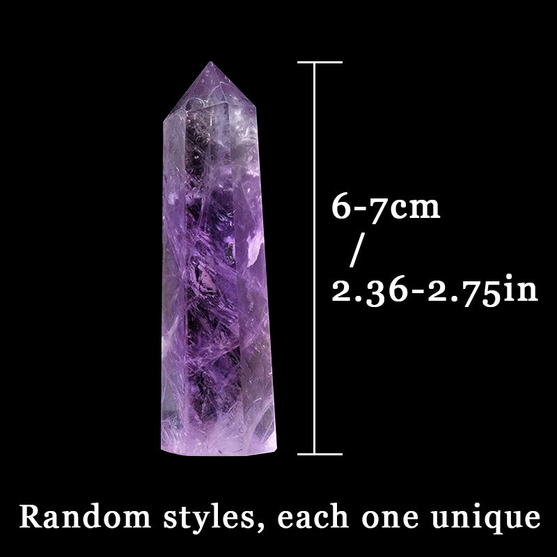 Brazilian Amethyst Crystal Tower - Unlock Your Emotional and Spiritual Potential