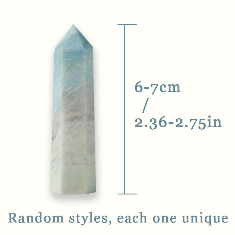 Caribbean Calcite Quartz Tower - Enhance Cognitive Abilities & Achieve Success