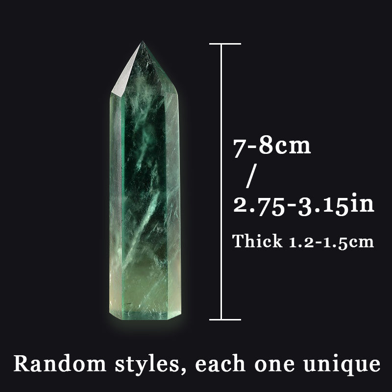 Green Fluorite Tower - Nature's Catalyst for Energy Balance & Creativity