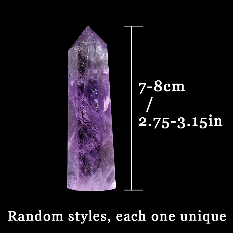 Brazilian Amethyst Crystal Tower - Unlock Your Emotional and Spiritual Potential